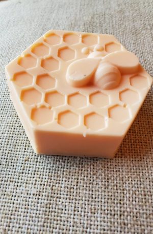 Honeycomb and Bee Glycerin Soap